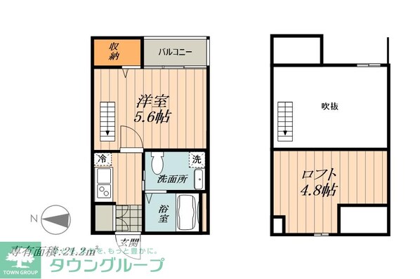 liberte(リベルテ)の物件間取画像